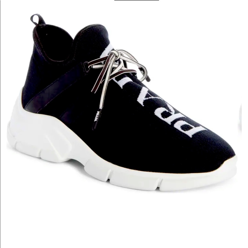Prada logo sneakers